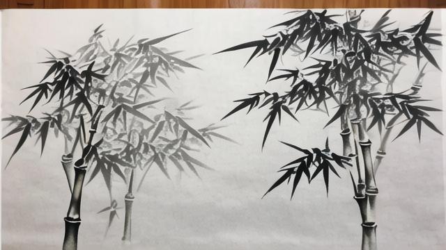 画竹子的图片:掌握技巧与风格,轻松绘制完美竹子图 第2张 画竹子的图片:掌握技巧与风格,轻松绘制完美竹子图 第2张