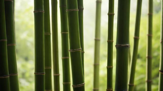 竹子的象征意义：坚韧不拔与谦逊内敛的文化内涵