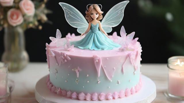 小仙女蛋糕图片大全：如何挑选与制作梦幻主题生日蛋糕