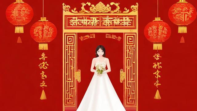 结婚大门对联精选：传统祝福与现代创意完美结合  第3张