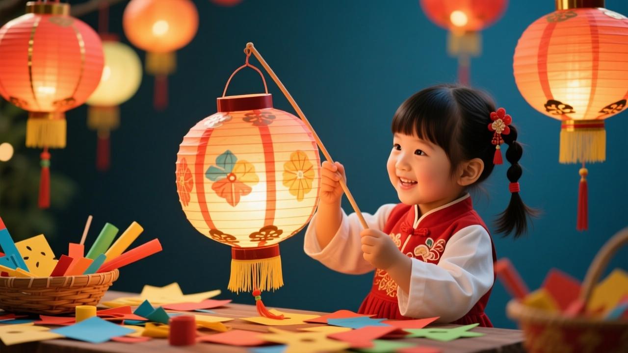灯笼的制作过程全解析：从传统手工到儿童DIY，轻松掌握节日灯笼制作技巧
