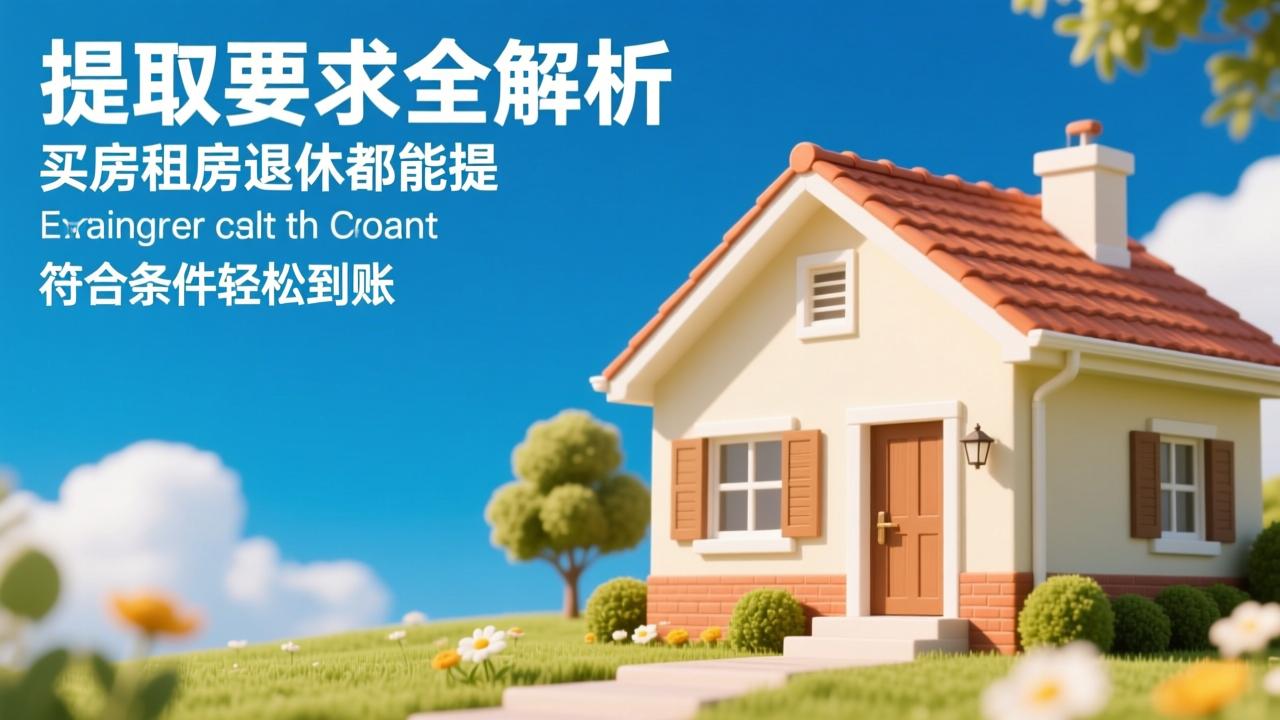 公积金提取要求全解析：购房租房退休都能提，符合条件轻松到账  第4张