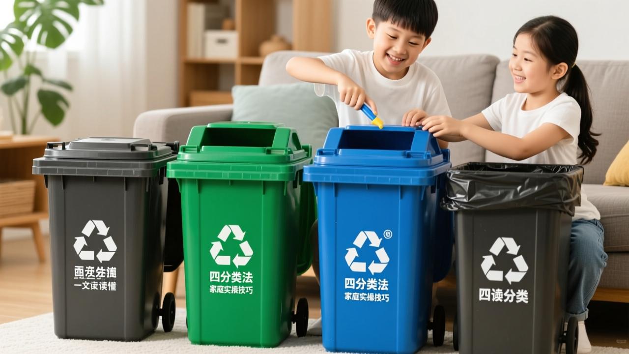 垃圾分为几类？一文读懂四分类法及家庭实操技巧