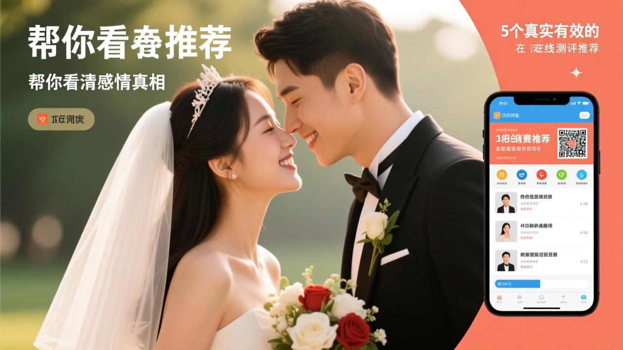 婚姻测试免费靠谱吗？5个真实有效的在线测评推荐，帮你看清感情真相
