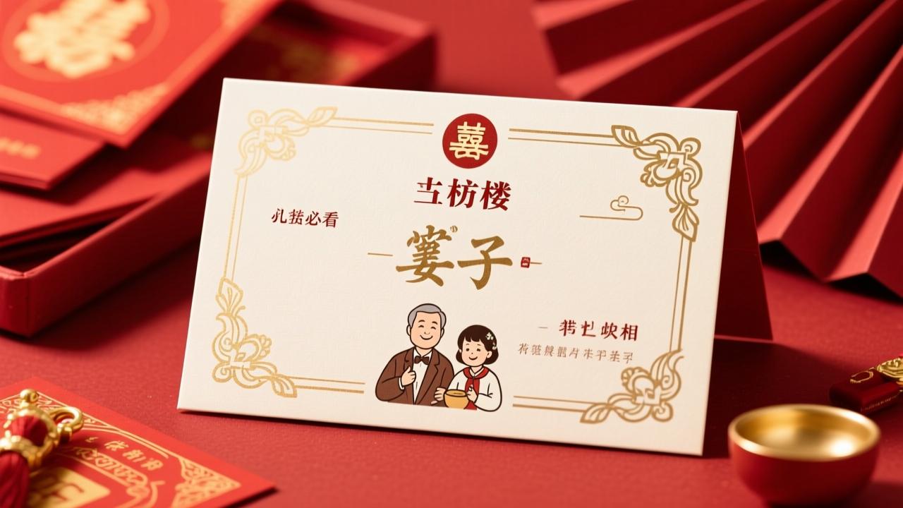 儿子结婚邀请函怎么写?父母必看的格式模板与礼仪指南 第2张 儿子结婚邀请函怎么写?父母必看的格式模板与礼仪指南 第2张