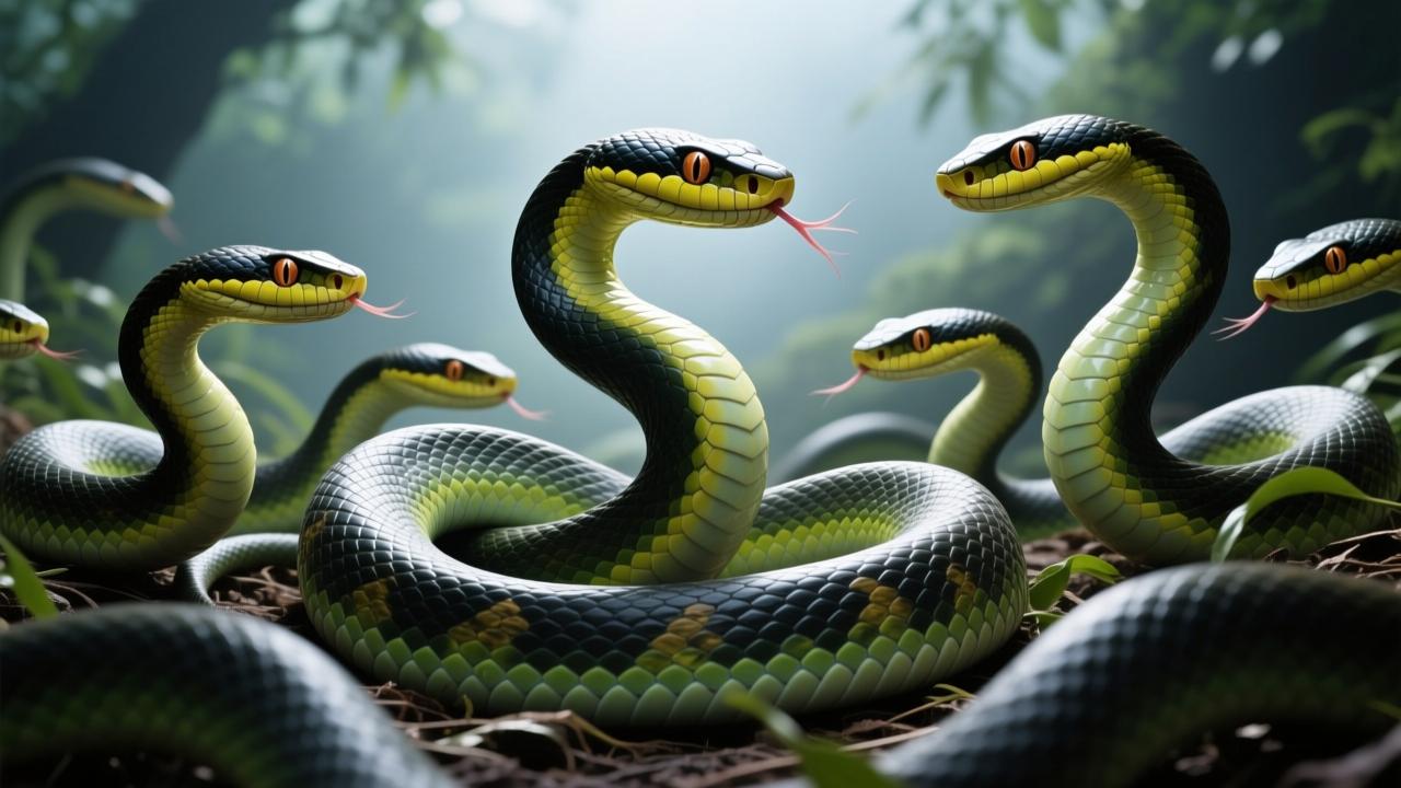 梦见很多大蛇围着我？别怕，这可能是潜意识在唤醒你的内在力量