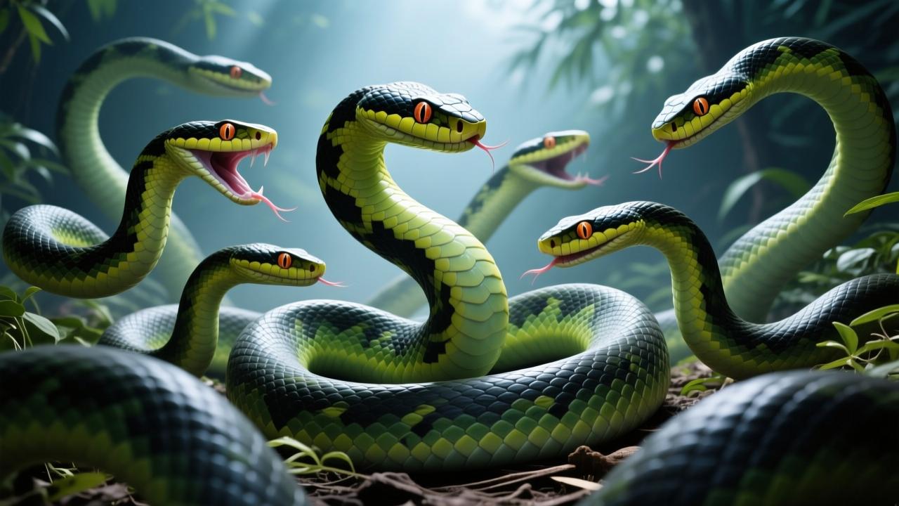 梦见很多大蛇围着我？别怕，这可能是潜意识在唤醒你的内在力量  第2张