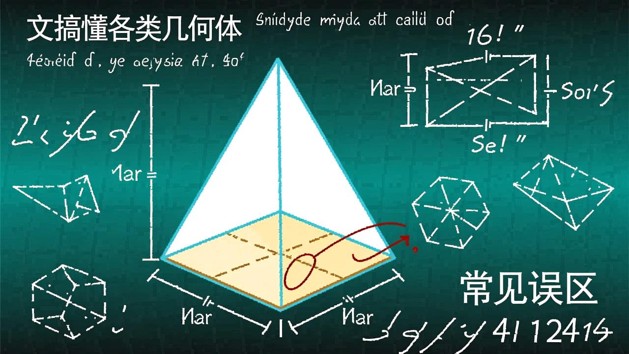 底面积怎么求？一文搞懂各类几何体的计算方法与常见误区  第3张