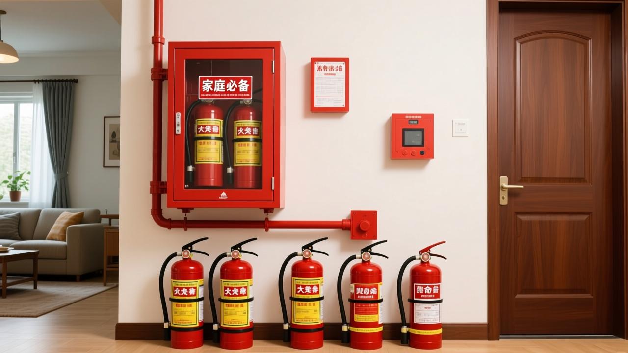 消防设备有哪些？家庭必备4大类清单，关键时刻能救命