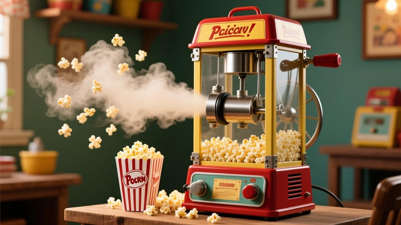 老式爆米花机器价格与使用全解析:重温童年‘砰’的一声 第2张 老式爆米花机器价格与使用全解析:重温童年‘砰’的一声 第2张