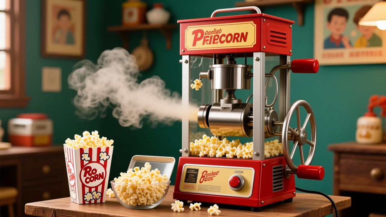 老式爆米花机器价格与使用全解析:重温童年‘砰’的一声 第3张 老式爆米花机器价格与使用全解析:重温童年‘砰’的一声 第3张