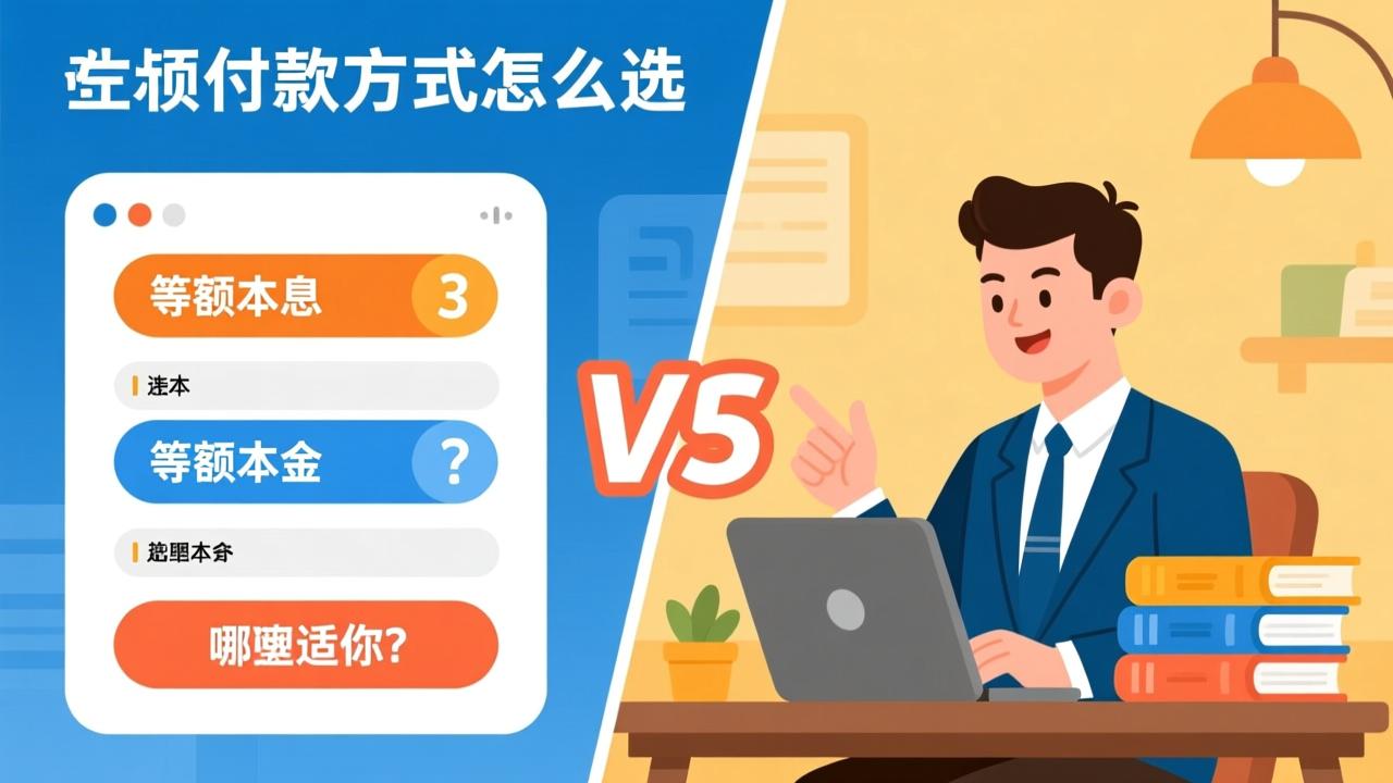 公积金还款方式怎么选？等额本息vs等额本金，哪种更适合你？  第4张