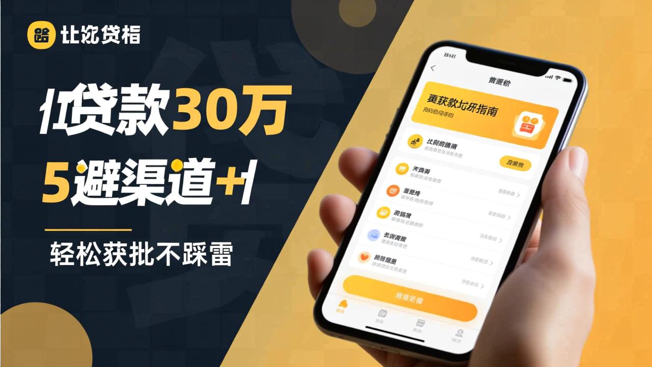 怎么贷款30万?5大渠道+避坑指南,轻松获批不踩雷 第2张 怎么贷款30万?5大渠道+避坑指南,轻松获批不踩雷 第2张