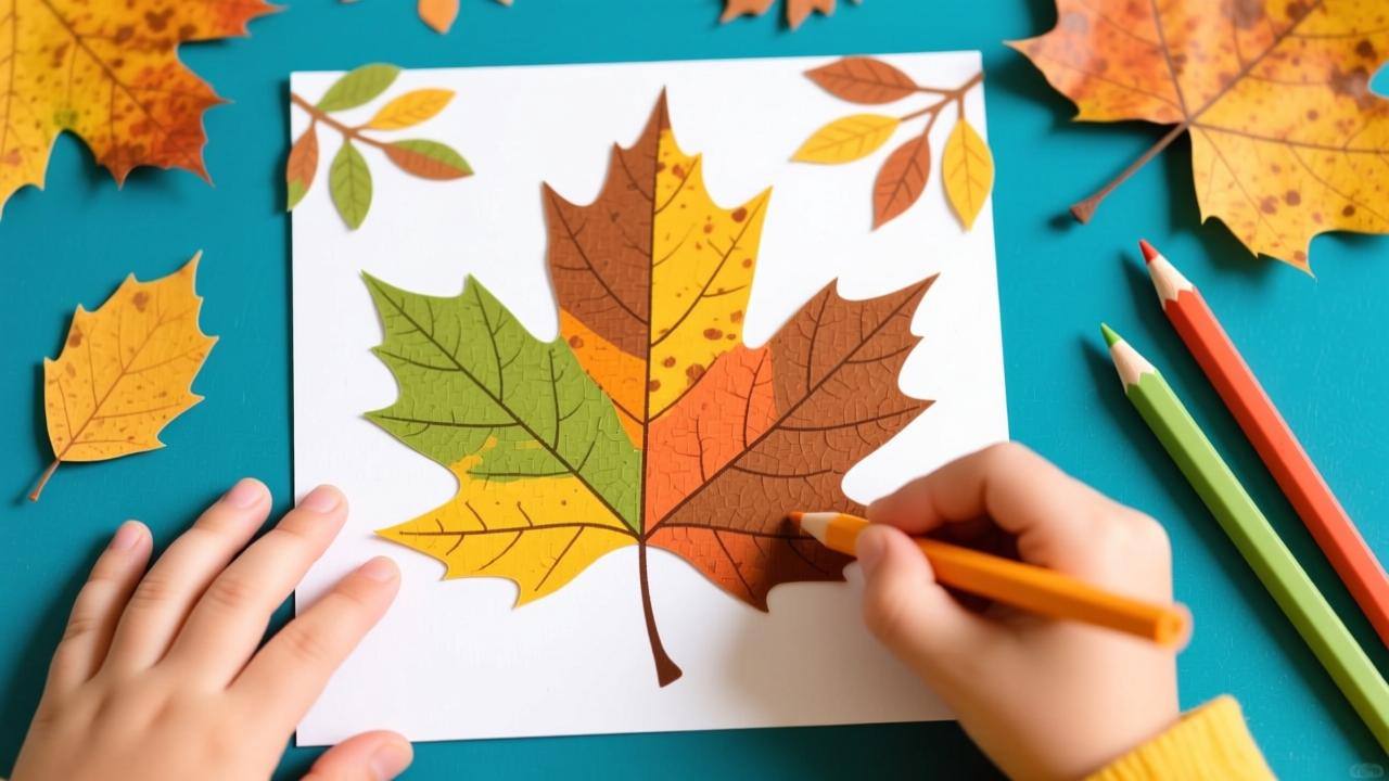 树叶贴贴画怎么做?简单又有趣的自然手工,让孩子爱上秋天的艺术创作 第3张 树叶贴贴画怎么做?简单又有趣的自然手工,让孩子爱上秋天的艺术创作 第3张