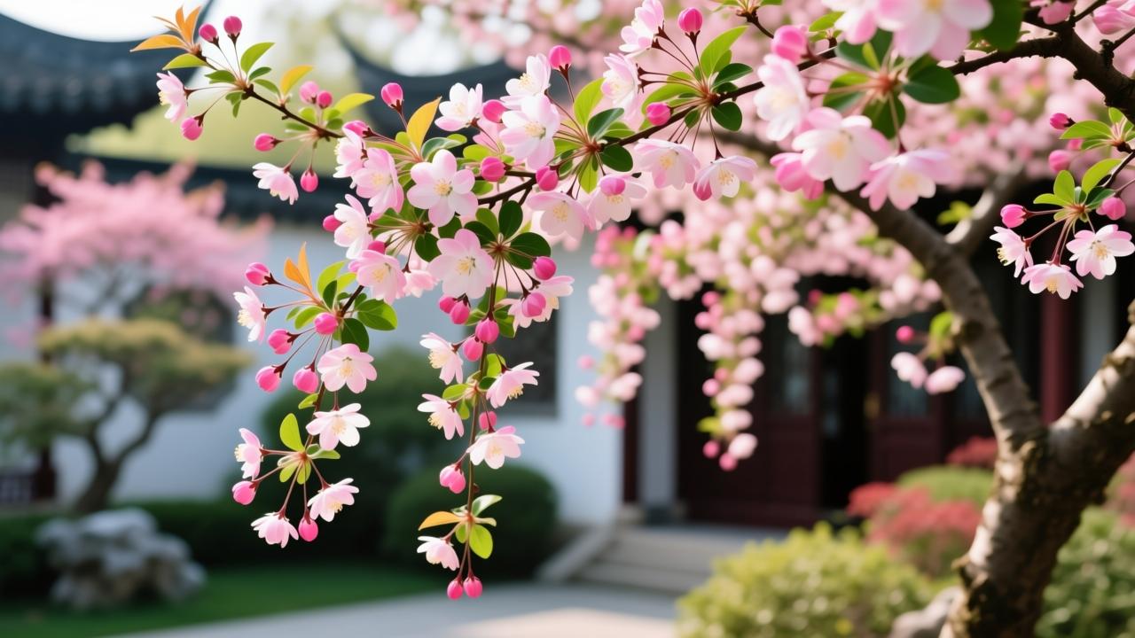垂丝海棠花怎么养才能年年爆花？掌握这几点轻松拥有庭院C位美景  第2张