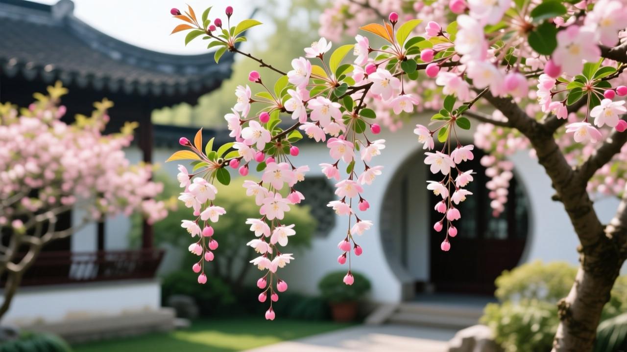 垂丝海棠花怎么养才能年年爆花？掌握这几点轻松拥有庭院C位美景  第3张