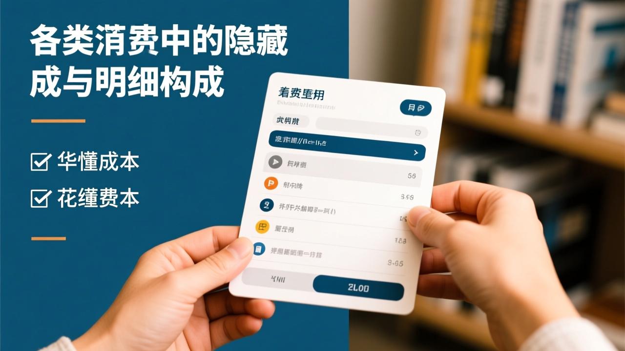 费用包括哪些内容？一文看懂各类消费中的隐藏成本与明细构成