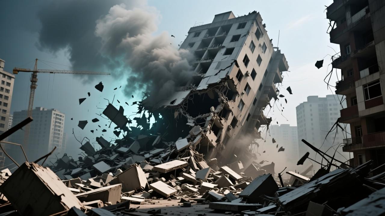 梦见大楼倒塌却不害怕？揭秘梦境中的心理预警与自我救赎信号  第2张