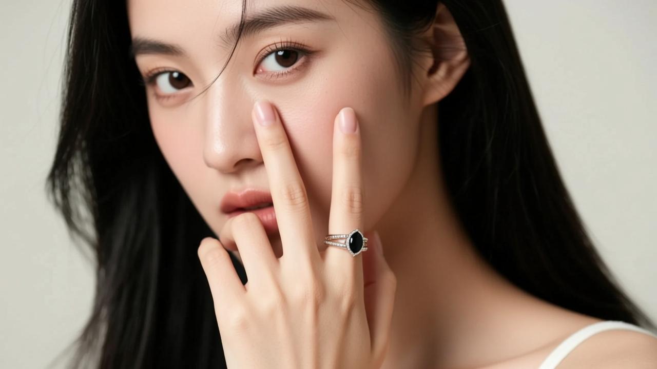 女生右手戴戒指的含义揭秘：从食指到小指，读懂她的心理状态与个性表达  第2张