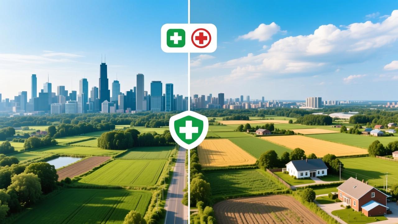 城市和农村的区别：生活成本、教育医疗、就业机会与生活方式的真相对比  第1张