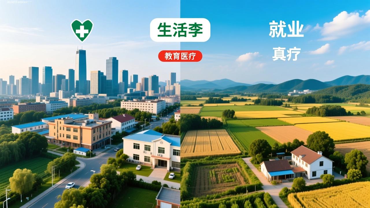 城市和农村的区别：生活成本、教育医疗、就业机会与生活方式的真相对比  第4张
