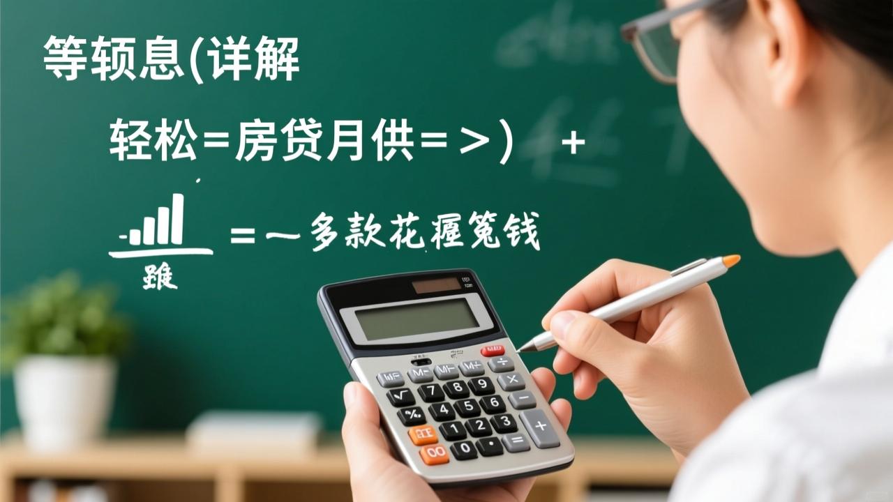 等额本息公式详解：轻松计算房贷月供，掌握还款真相避免多花冤枉钱