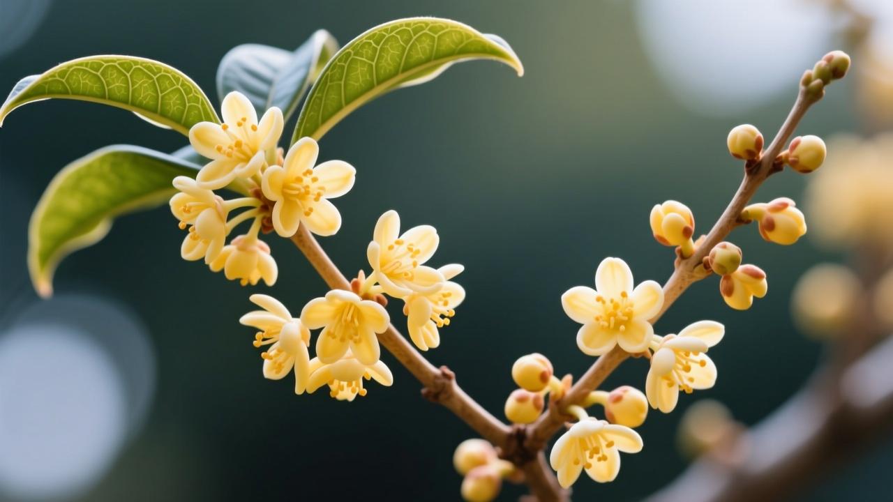 梅桂花图片高清大图欣赏：揭秘梅桂花与梅花的区别及摄影技巧  第2张