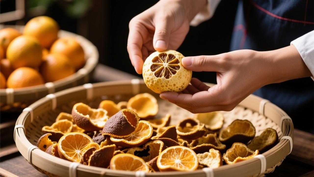 陈皮的制作方法全过程揭秘：从选果到储存，手把手教你做出越陈越香的好陈皮