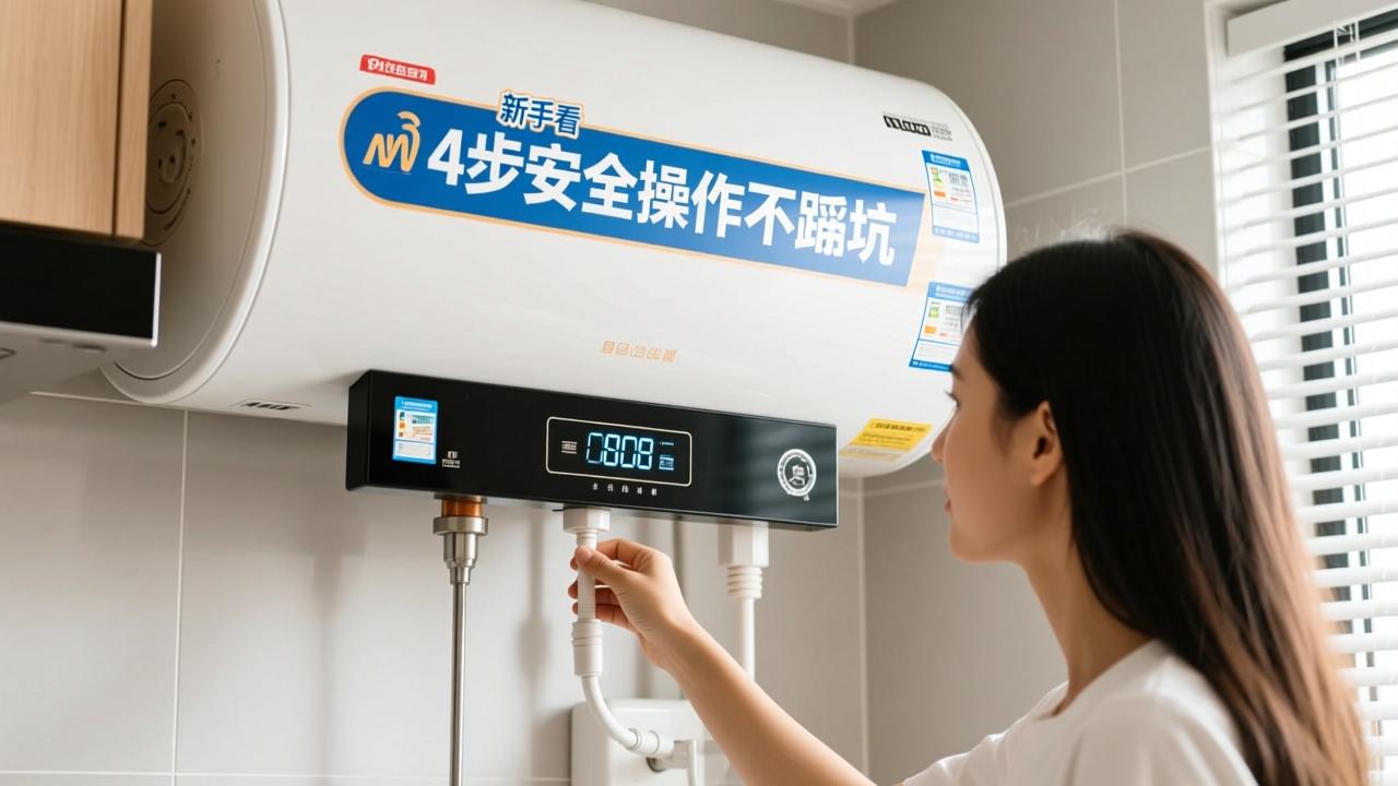 电热水器怎么使用?新手必看的4步安全操作指南,轻松享受热水不踩坑 第2张 电热水器怎么使用?新手必看的4步安全操作指南,轻松享受热水不踩坑 第2张