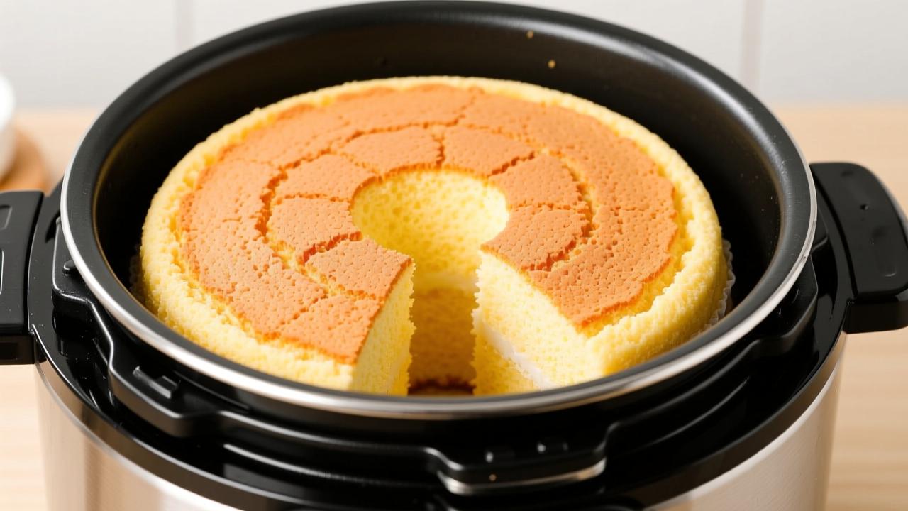 电压力锅做蛋糕教程：不用烤箱也能轻松做出蓬松美味戚风蛋糕  第3张