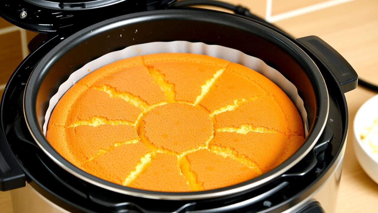 电压力锅做蛋糕教程：不用烤箱也能轻松做出蓬松美味戚风蛋糕  第4张