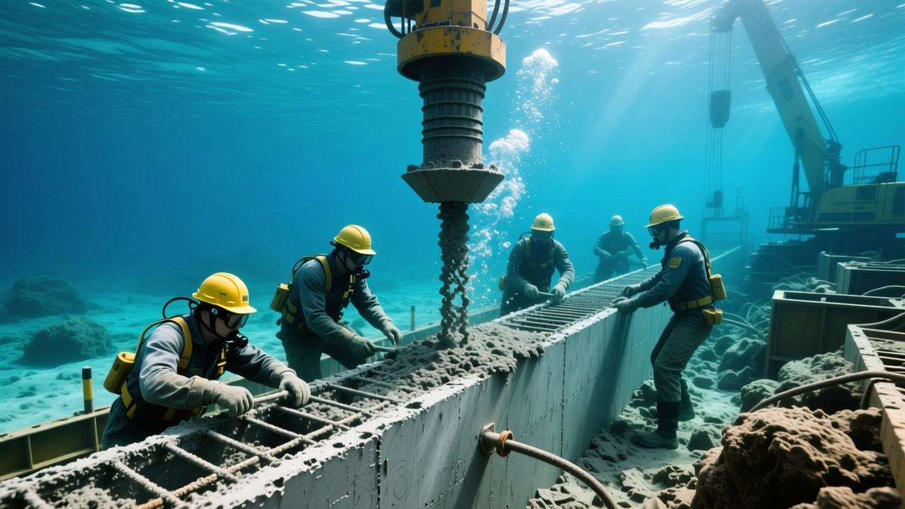 水下混凝土浇筑技术全解析：从材料配比到智能施工的实战经验  第2张
