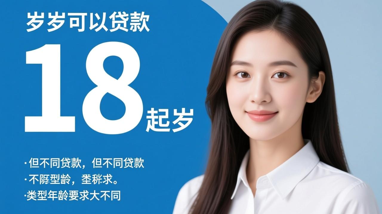 多少岁可以贷款？18岁是起点，但不同贷款类型年龄要求大不同