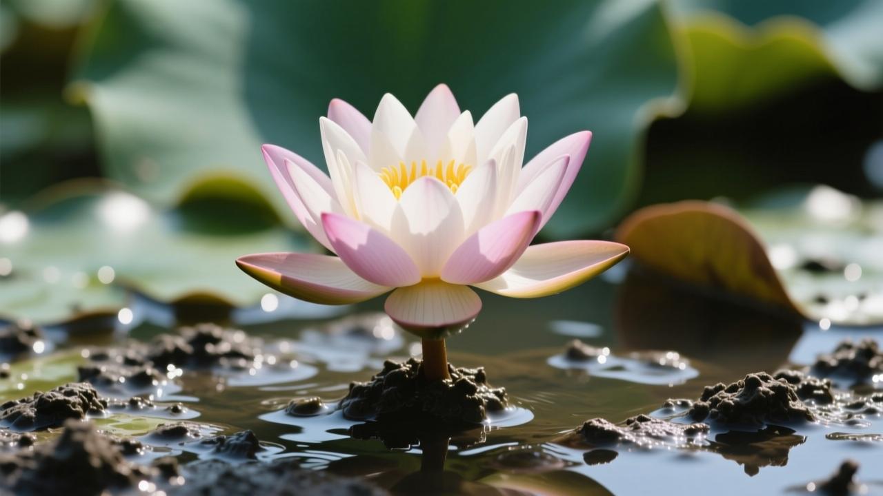 莲花的寓意和象征：从淤泥中绽放的精神之花，读懂它的5层深意  第2张