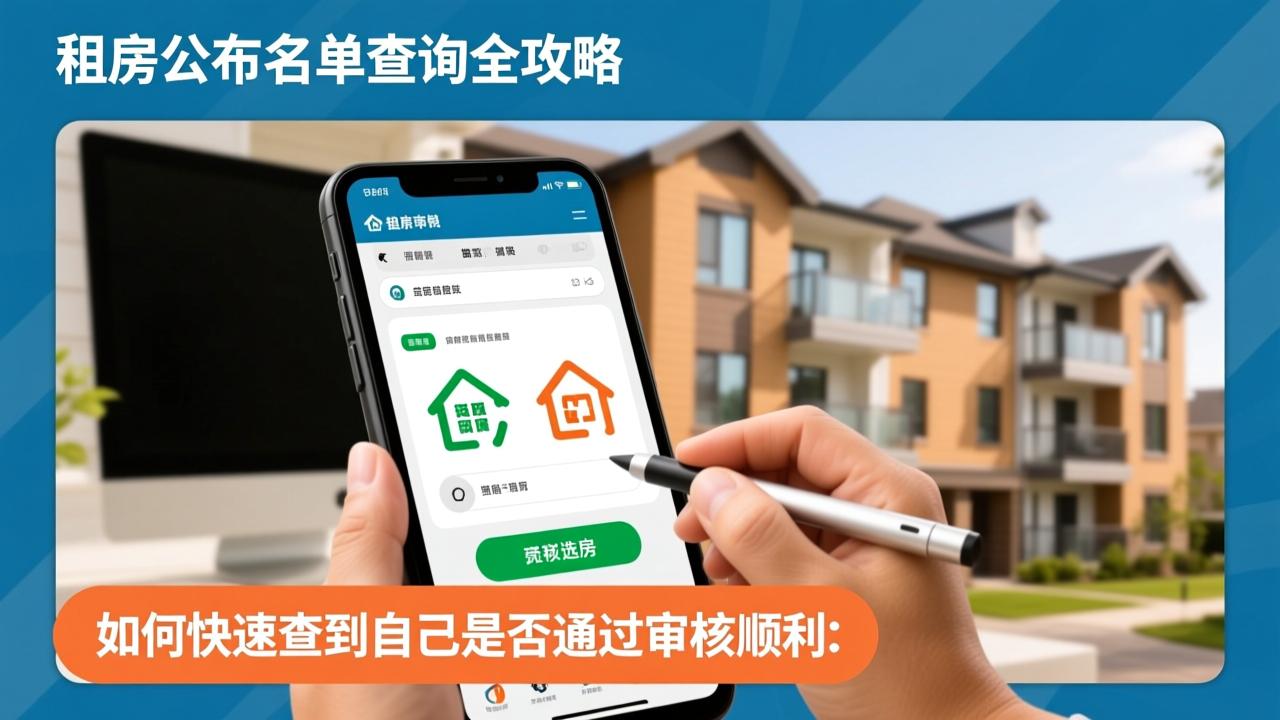 公租房公布名单查询全攻略：如何快速查到自己是否通过审核并顺利选房  第3张