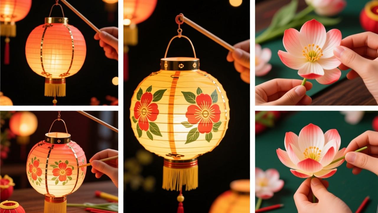 花灯制作步骤全解析：从零开始DIY传统元宵花灯，简单又安全  第1张