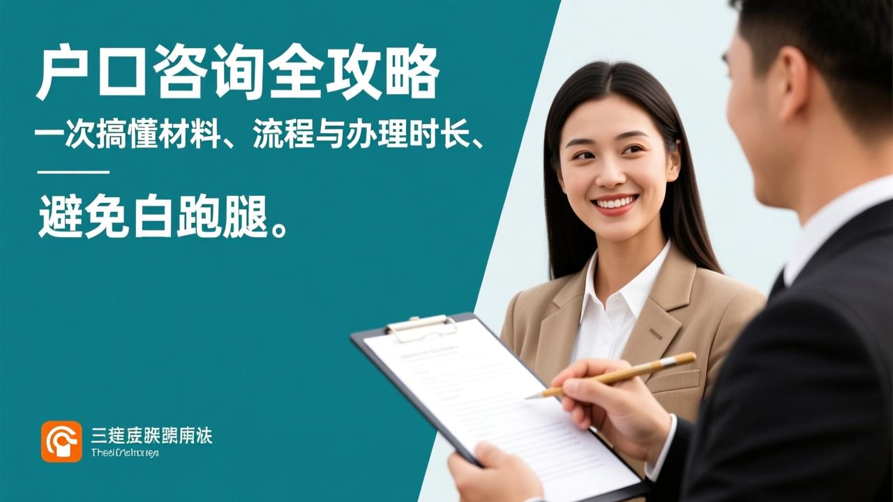 迁户口咨询全攻略：一次搞懂材料、流程与办理时长，避免白跑腿  第3张