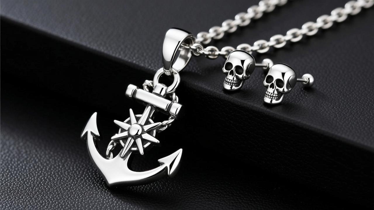 海盗船银饰真假辨别与保养全指南|925纯银锚链/罗盘吊坠/骷髅头耳钉怎么选、怎么养、怎么验 第2张 海盗船银饰真假辨别与保养全指南|925纯银锚链/罗盘吊坠/骷髅头耳钉怎么选、怎么养、怎么验 第2张