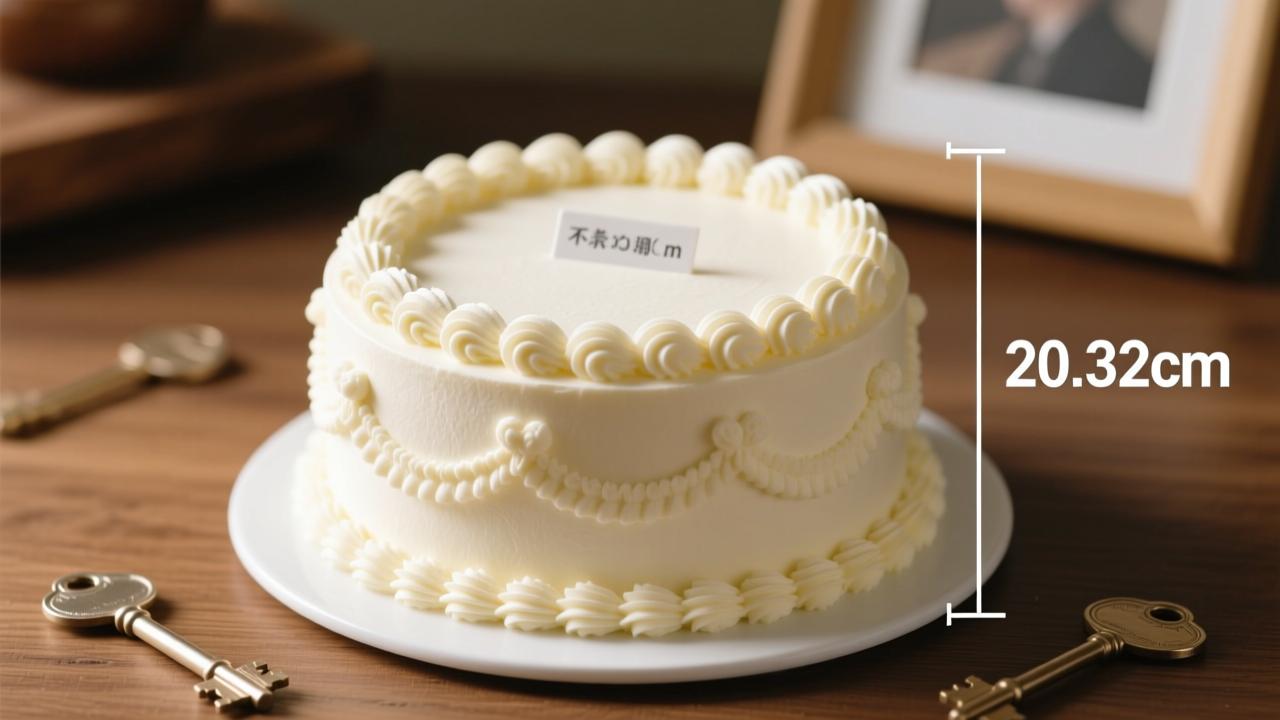 八寸是多少厘米？20.32cm不是冷数字，是蛋糕不塌、相框不遮、屏幕不糊的生活精度钥匙