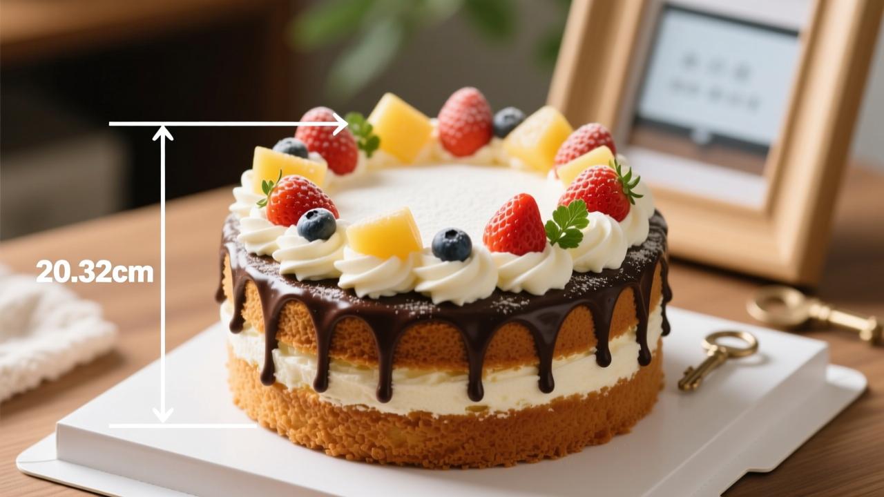 八寸是多少厘米？20.32cm不是冷数字，是蛋糕不塌、相框不遮、屏幕不糊的生活精度钥匙  第4张