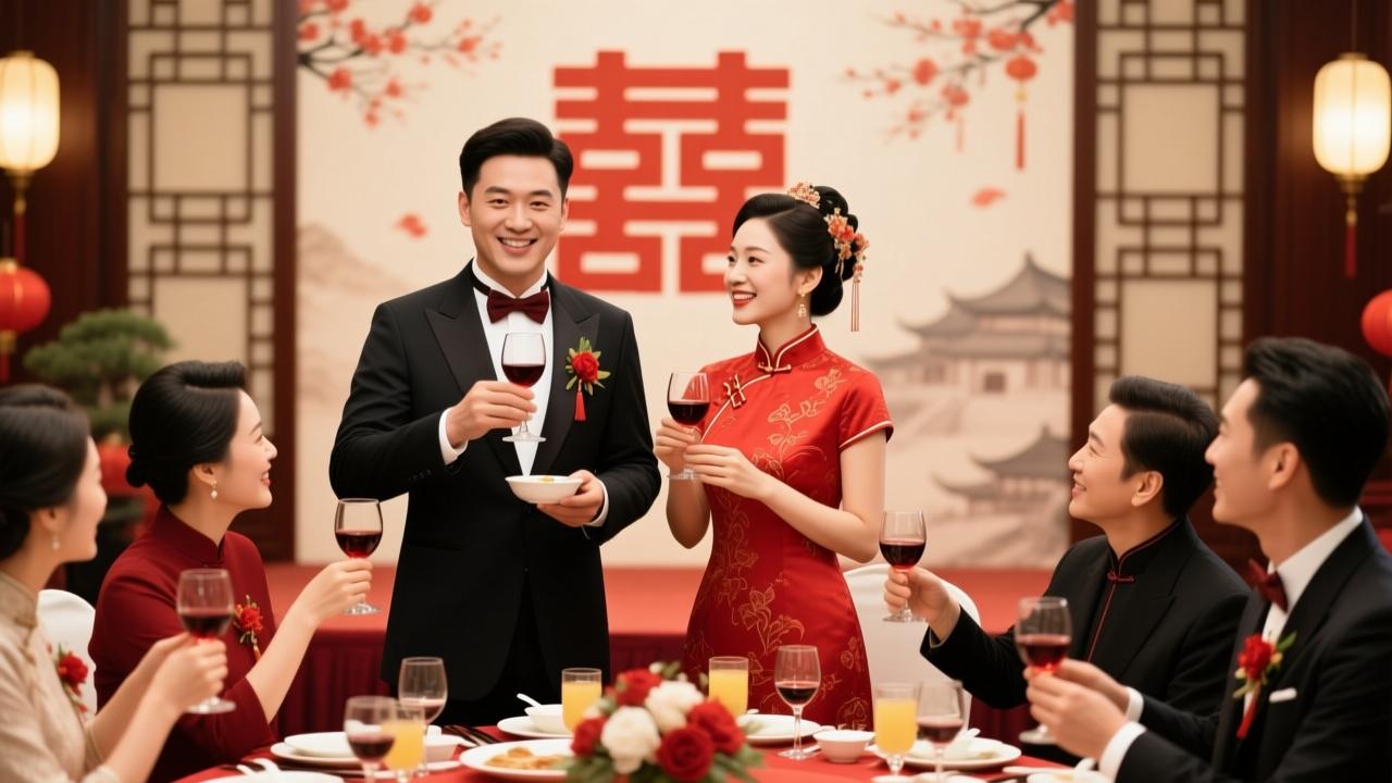 婚宴祝酒词怎么写才动人?3大文化根基+5步经典结构+4类角色话术(含新中式范文) 第1张 婚宴祝酒词怎么写才动人?3大文化根基+5步经典结构+4类角色话术(含新中式范文) 第1张