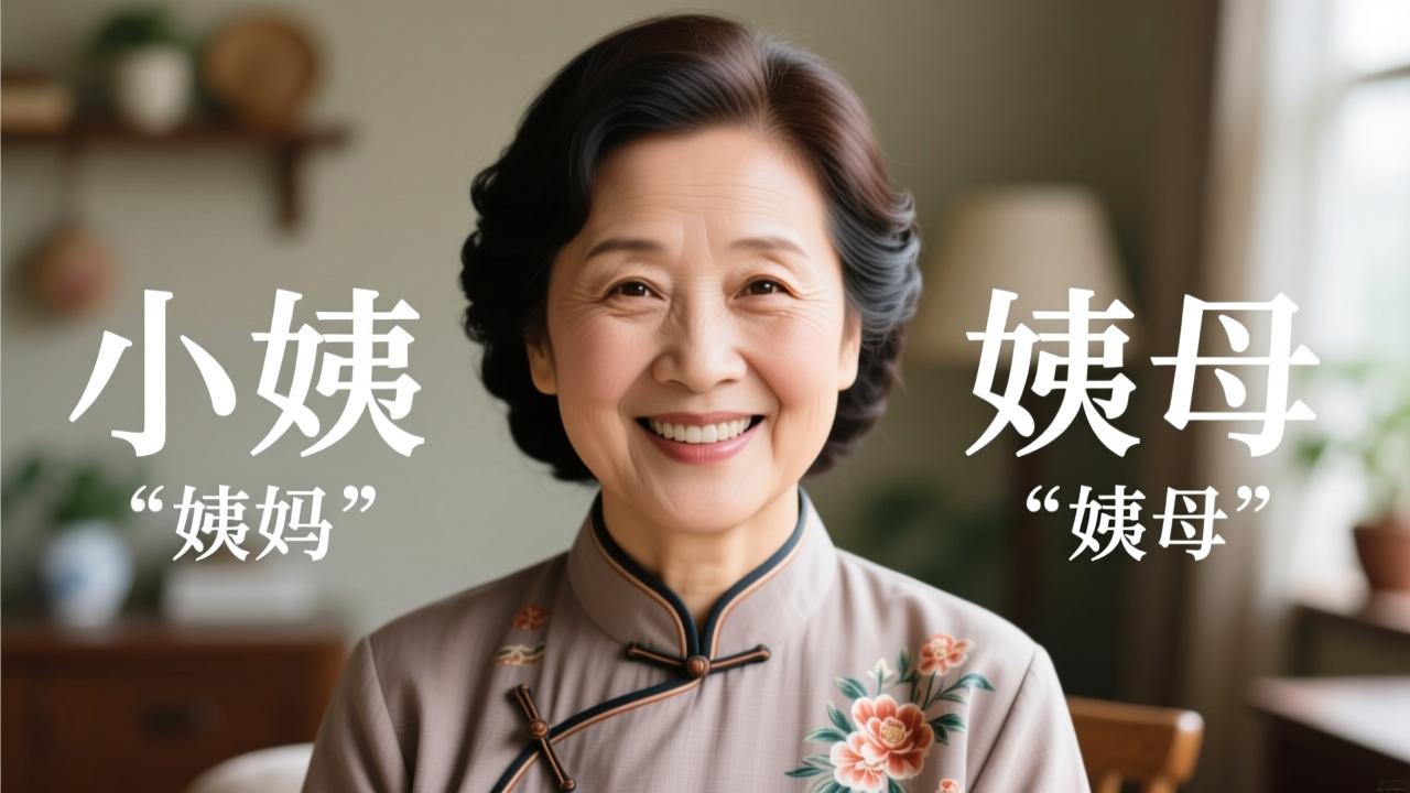 妈妈的妹妹叫什么？揭秘中文亲属称谓中‘小姨’‘姨妈’‘姨母’的正确用法与文化逻辑