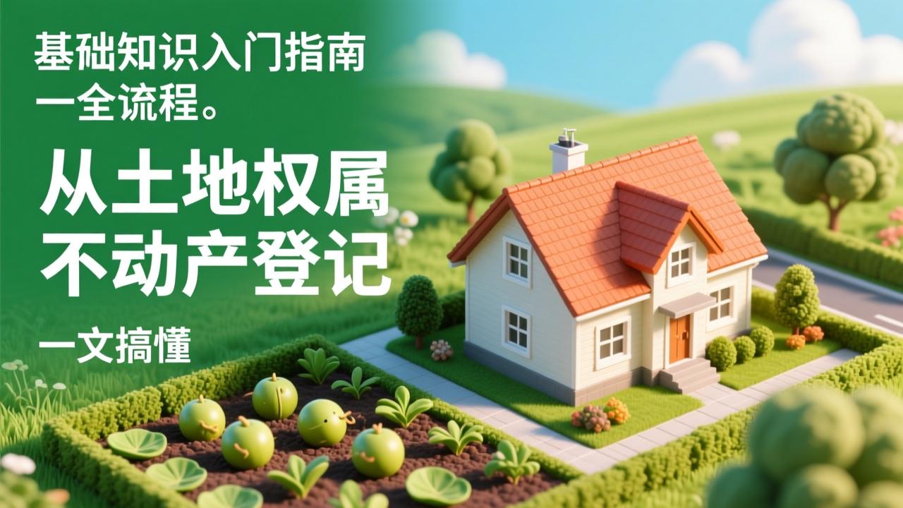 房地产基础知识入门指南：从土地权属、不动产登记到交易全流程一文搞懂  第1张