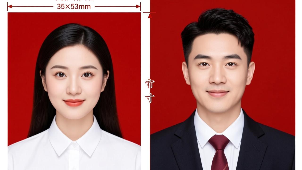 结婚证件照尺寸标准2024最新版：35×53mm（非2寸！）附全国容差范围与AI审核避坑指南  第3张