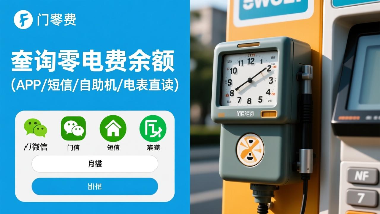 怎么查询电费余额？5种零门槛方法（APP/微信/短信/自助机/电表直读）全教程  第2张
