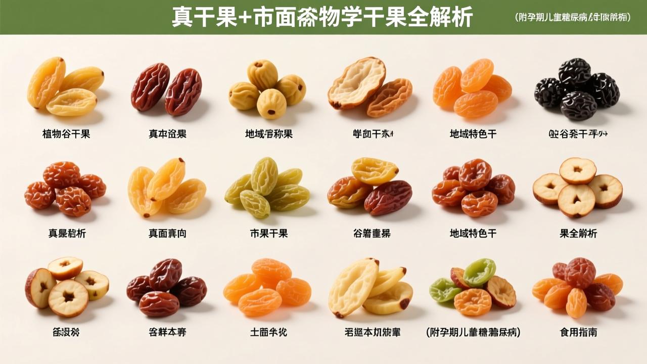 干果有哪些品种？植物学真干果+市面俗称干果+地域特色干果全解析（附孕期儿童糖尿病人群食用指南）  第4张