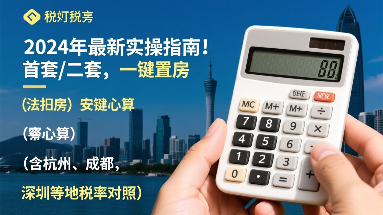 房产契税怎么算？2024年最新实操指南：首套/二套/法拍房/安置房一键心算（含杭州、成都、深圳等地税率对照）  第2张