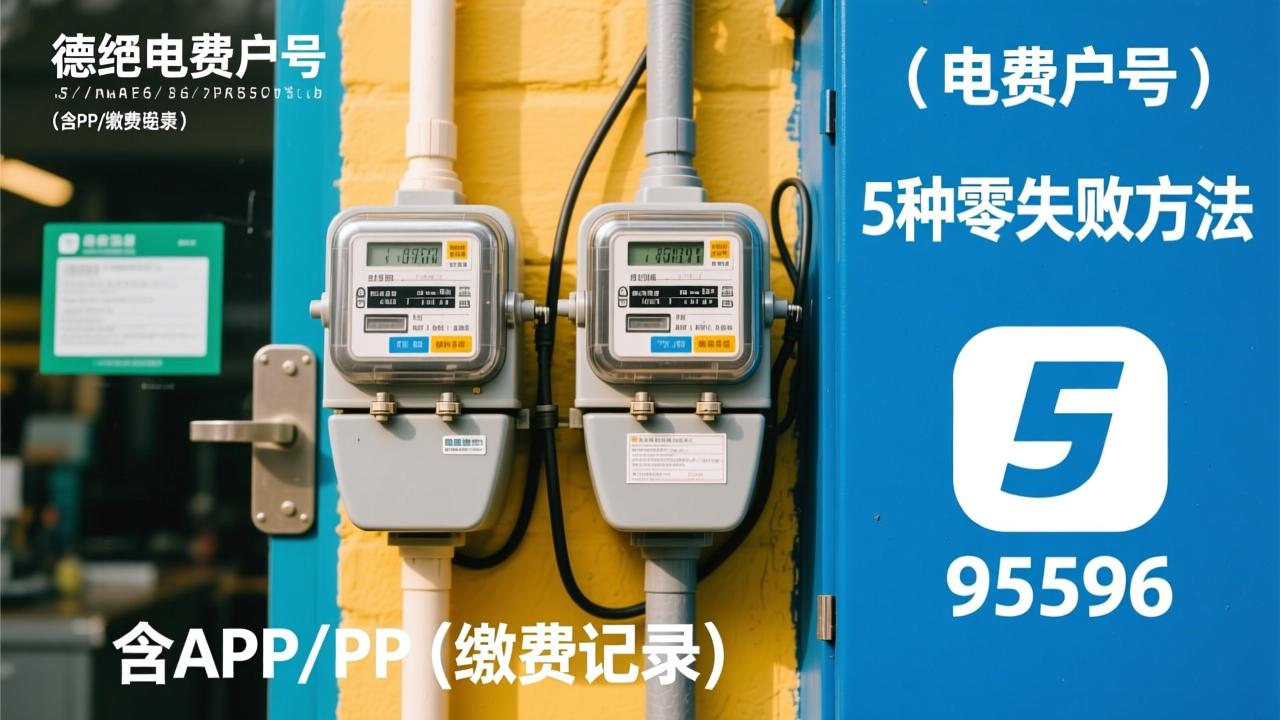怎么查电费户号？5种零失败方法（含APP/缴费记录/电表箱/营业厅/95598）  第2张
