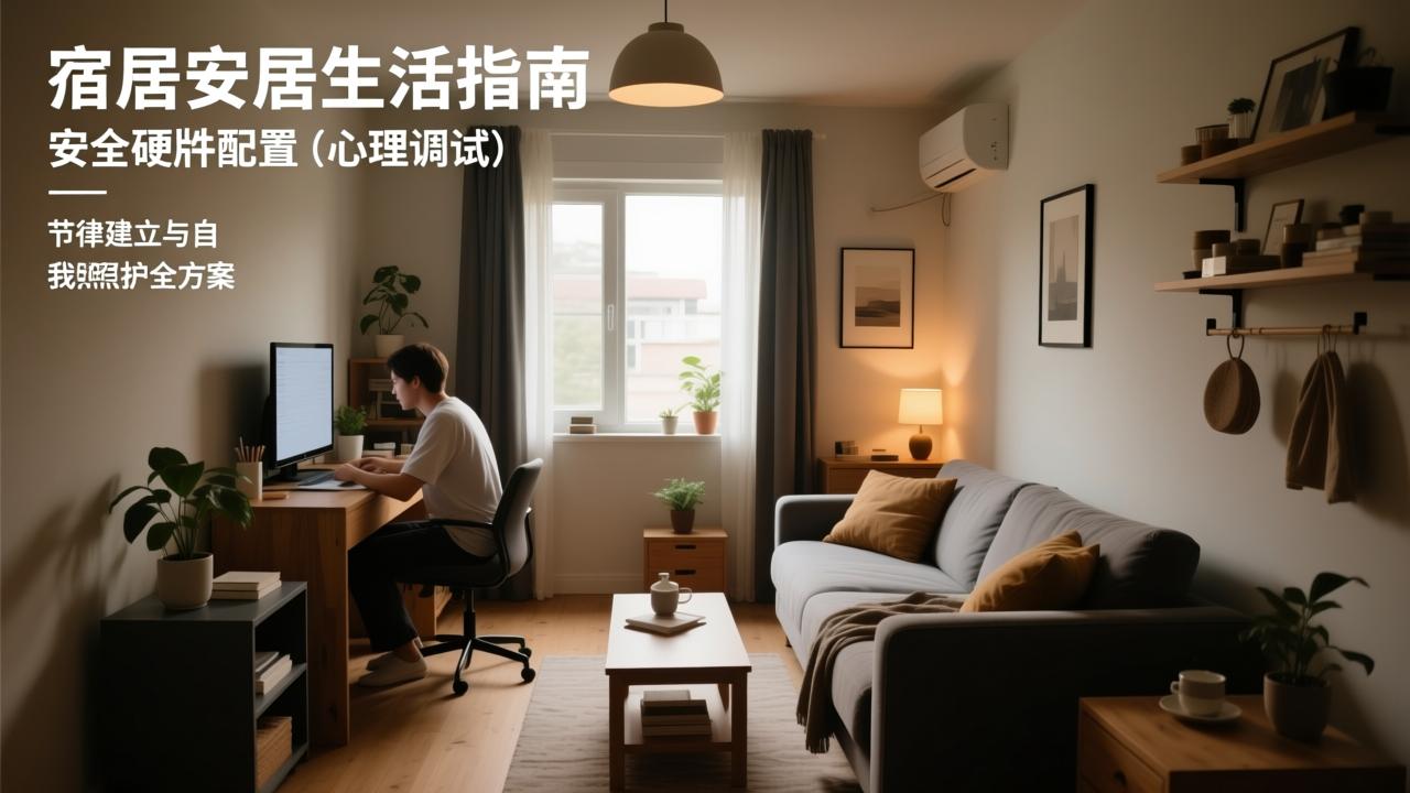 我一个人住：独居生活指南——安全硬件配置、心理调适、节律建立与自我照护全方案  第3张