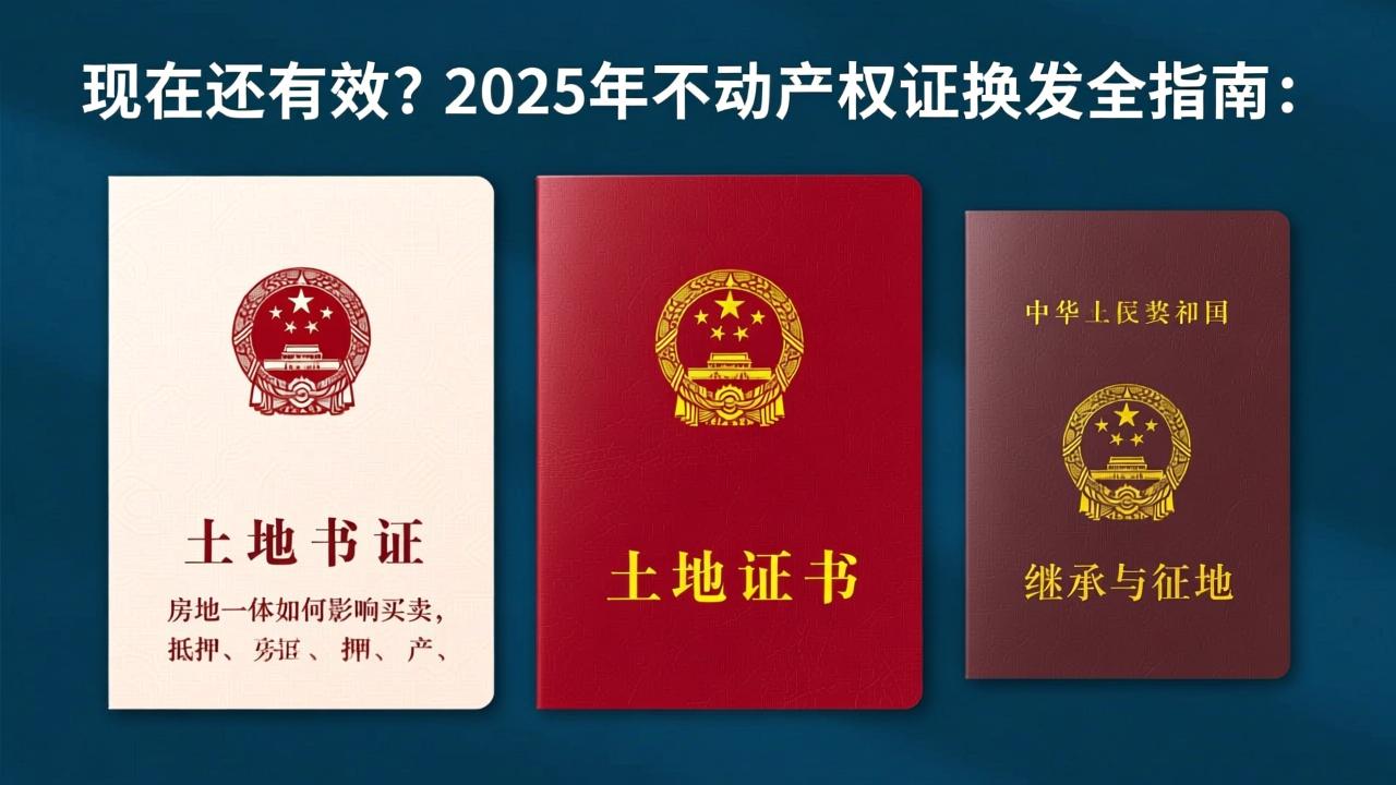 房产证和土地证现在还有效吗？2025年不动产权证换发全指南：房地一体如何影响买卖、抵押、继承与征地  第3张